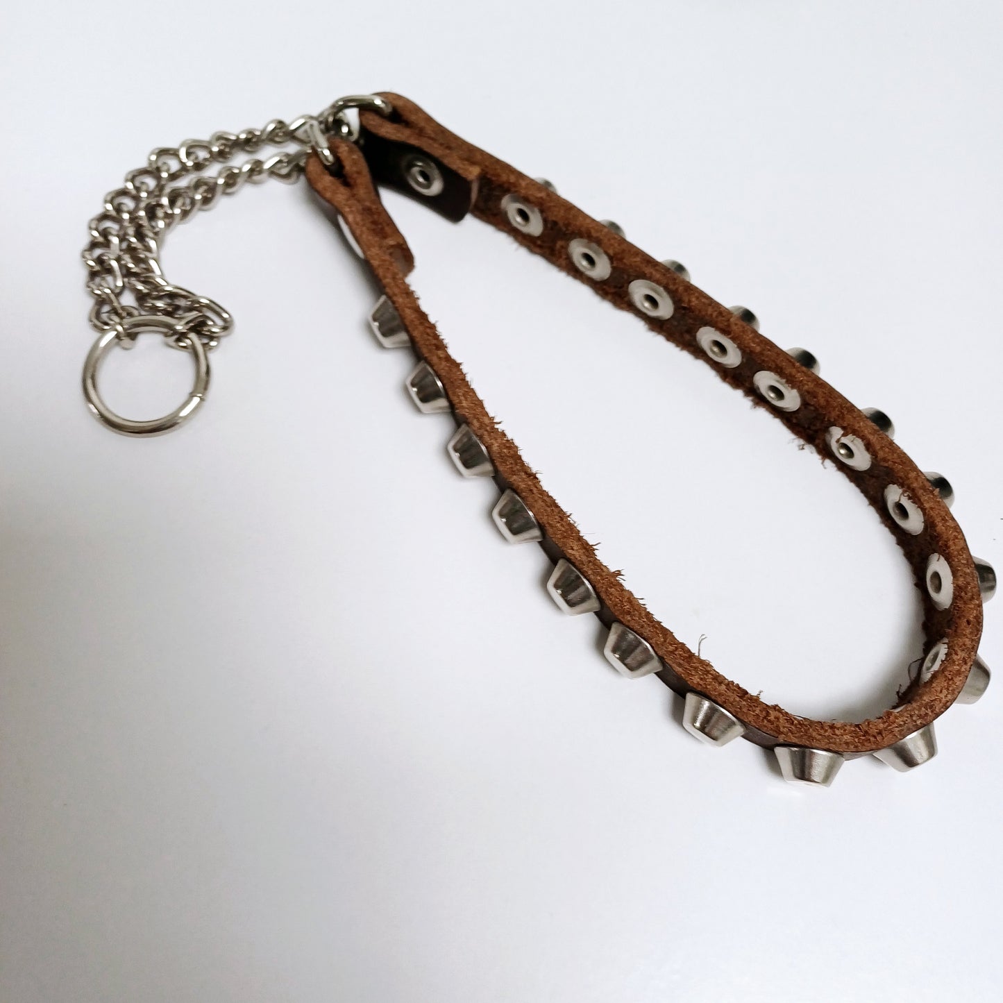 Noble Dog - Halvstryp Hundhalsband med nitar