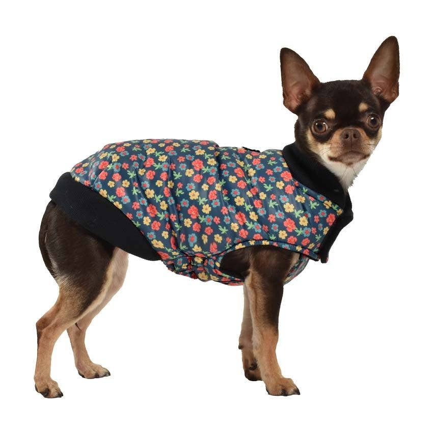 Vattentät varm hundjacka — Floralie - Bobby
