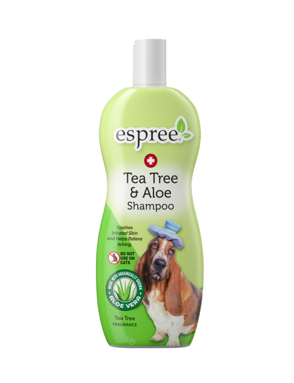 Espree Tea Tree & Aloe Vera Schampo – Skonsam lindring för känslig hud