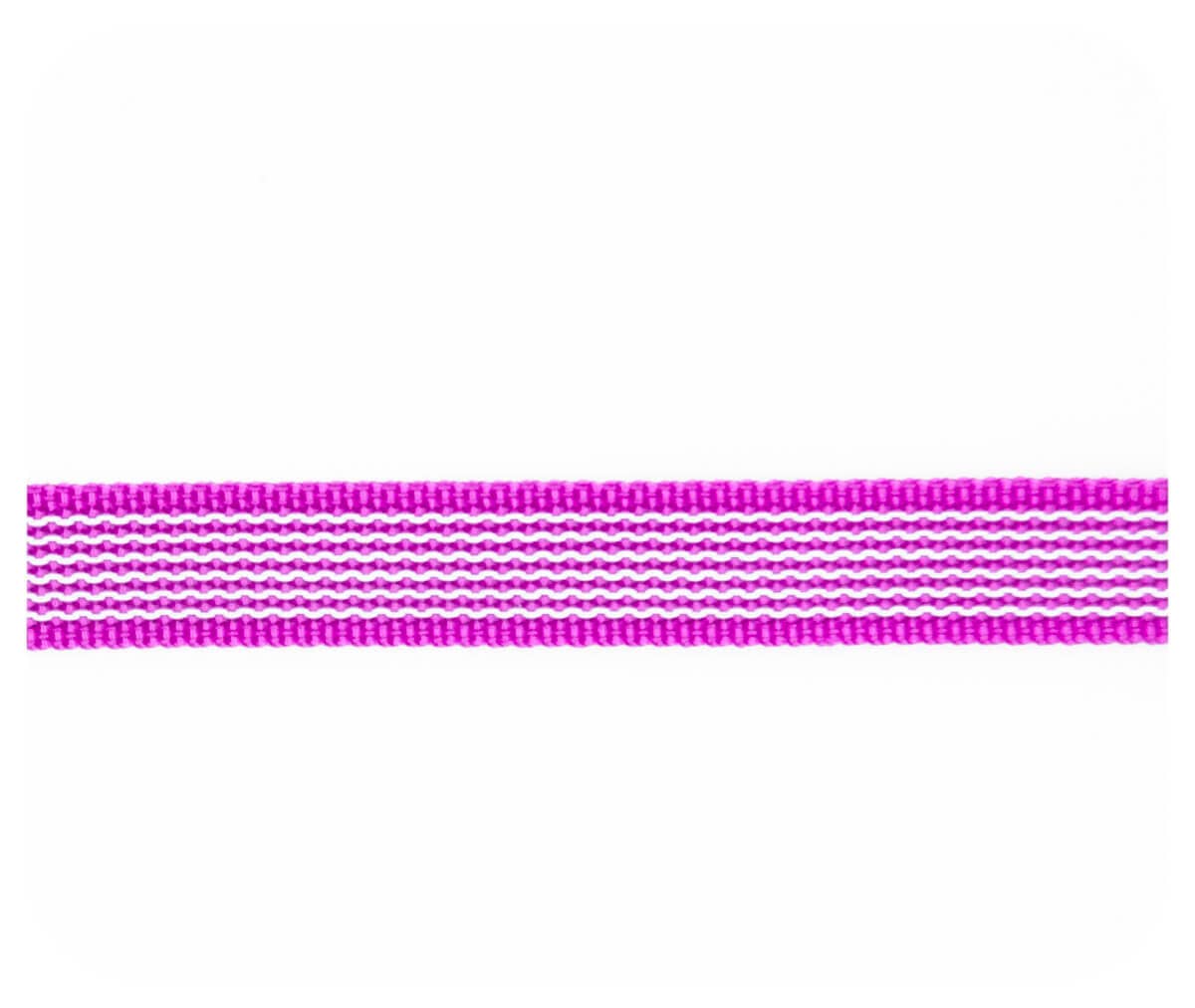 Towline gummerad 20mm rosa säkerhetskarbinhake: 20 meter / Utan handledsrem