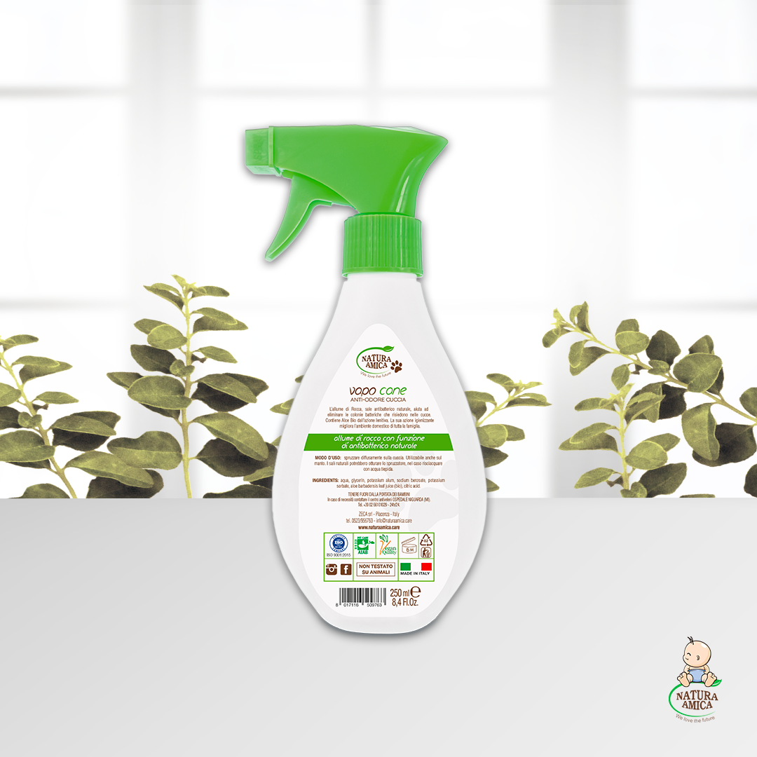 VapoSpray Organic Anti-Lukt och Sanitizer Hundbädd