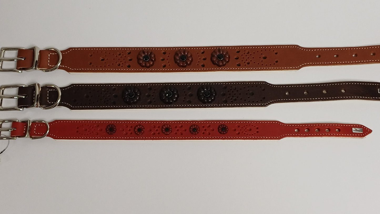 Hunter Virginia Rose - Mjukt nappaläder och robust oxläder med Swarovski-kristaller