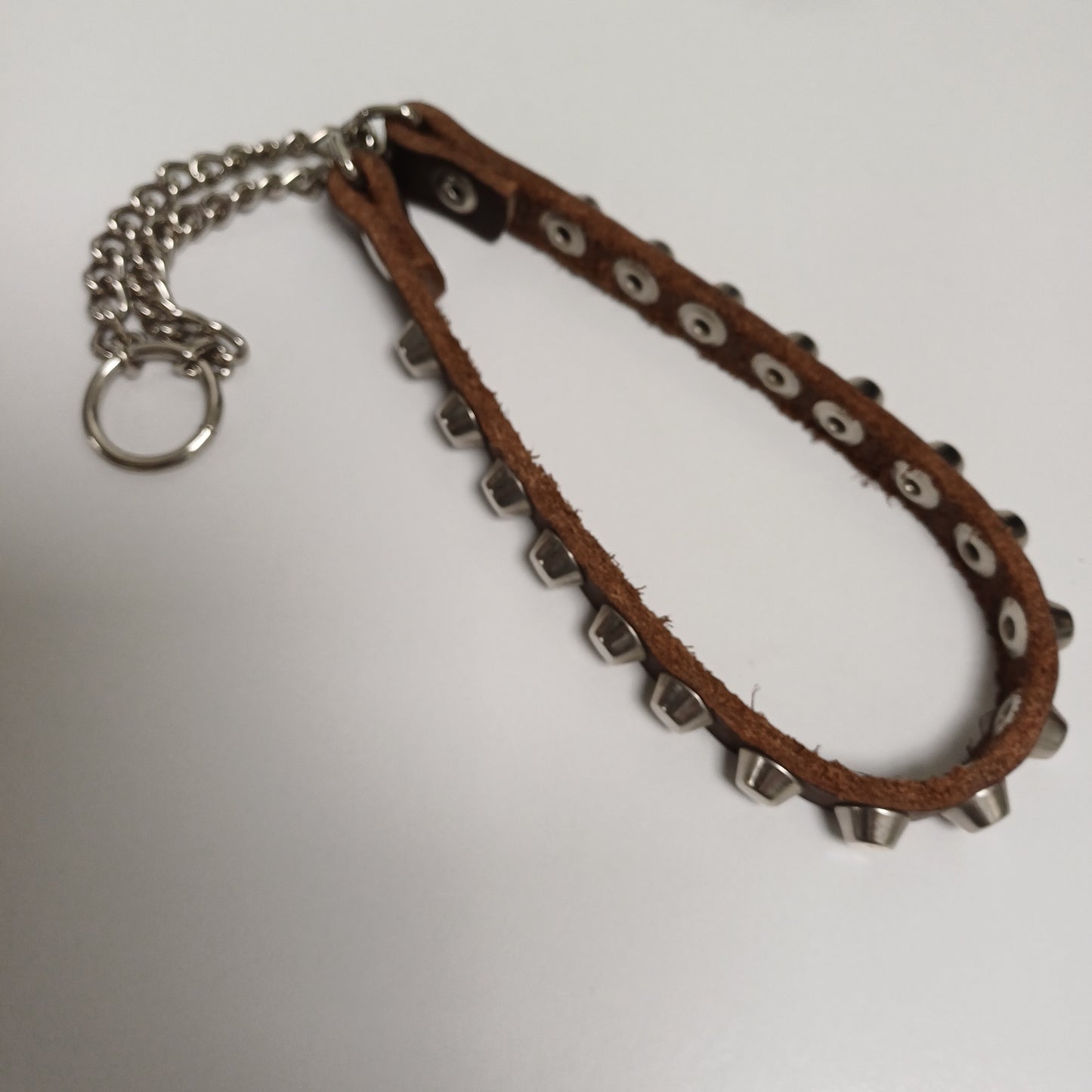 Noble Dog -  Halvstryp Hundhalsband med nitar