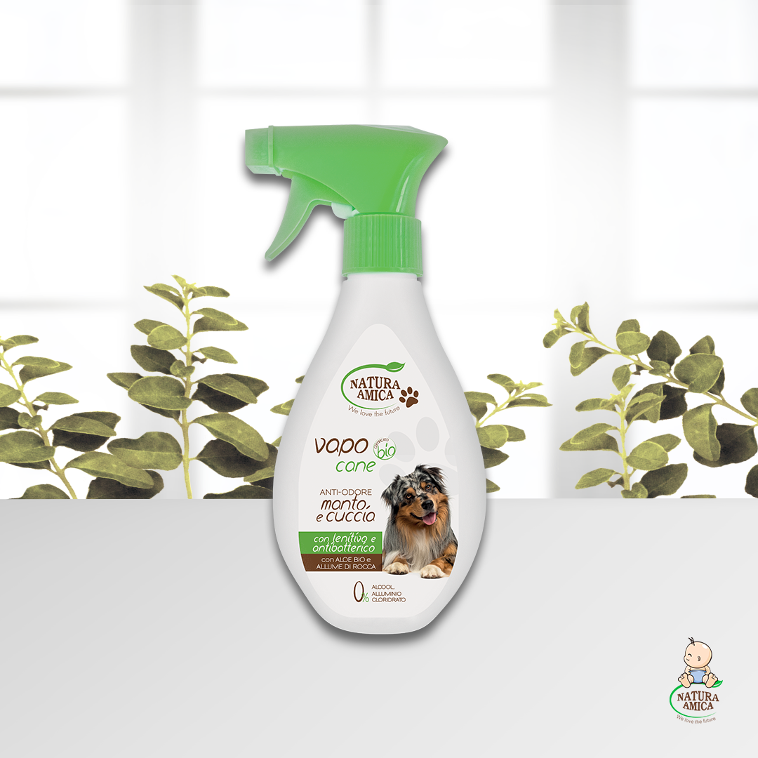 VapoSpray Organic Anti-Lukt och Sanitizer Hundbädd