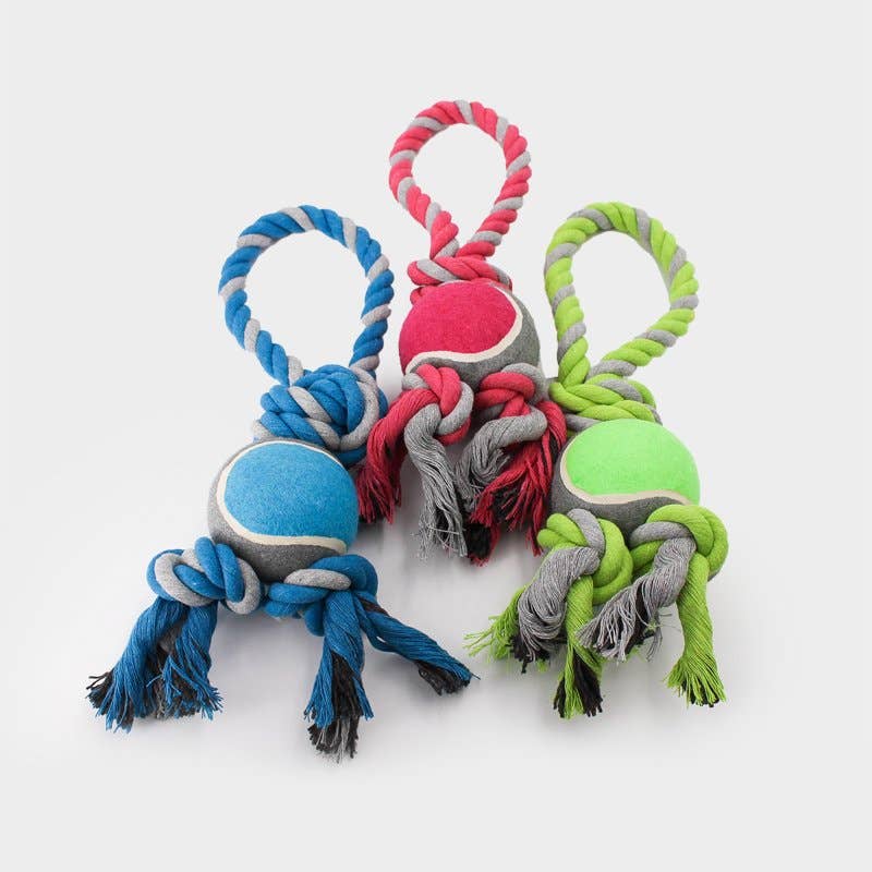 Happy Pet spela stora tennis boll Tugger - 3-pack