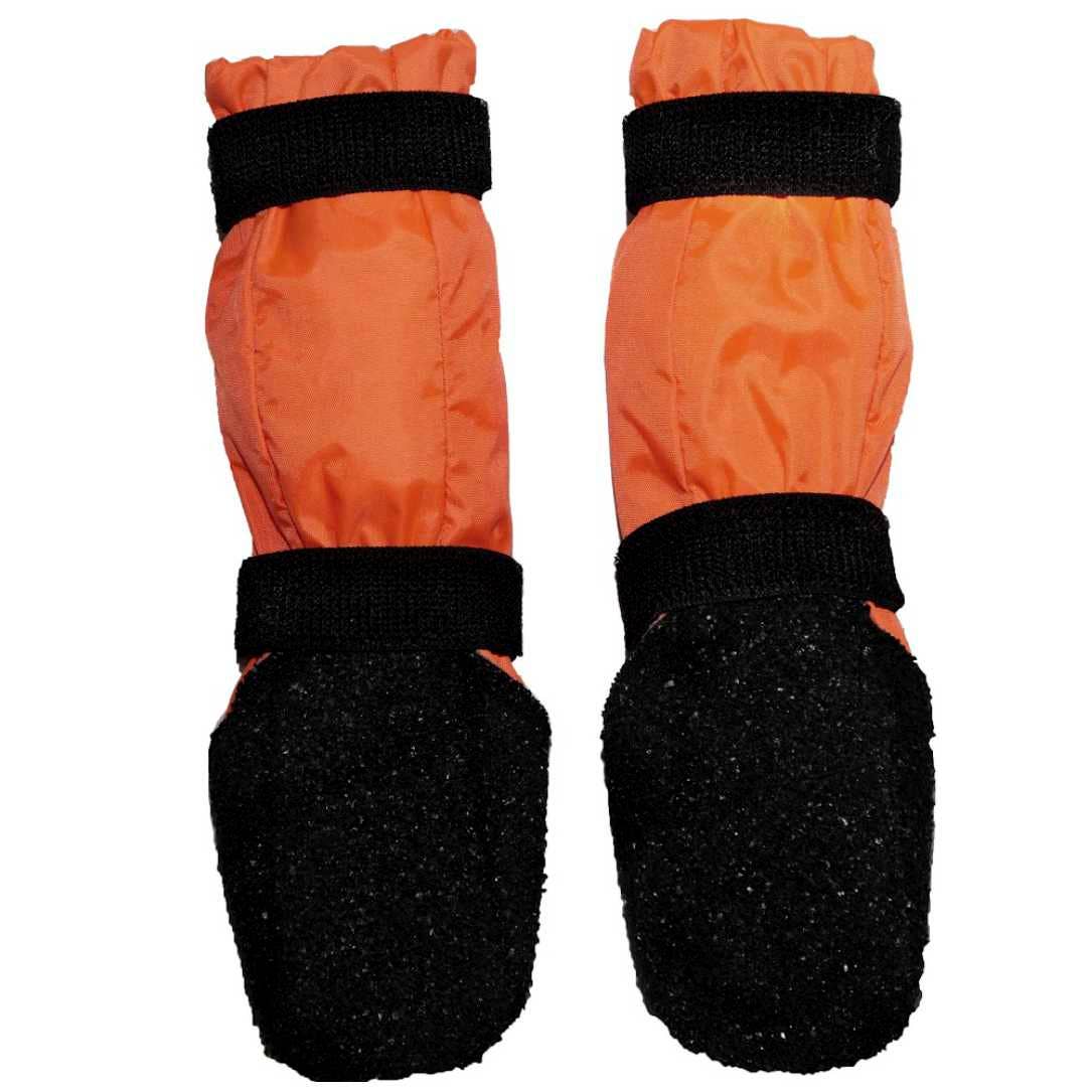 FINNERO SULO - Skyddande hundstövlar 2 st/set, Orange